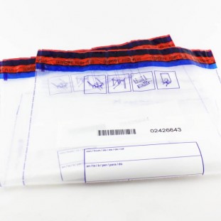 265 x 395 mm, Drošības maisi – caurspīdīgi, vienreizlietojami 265 x 395 mm, Drošības maisi – caurspīdīgi, vienreizlietojami